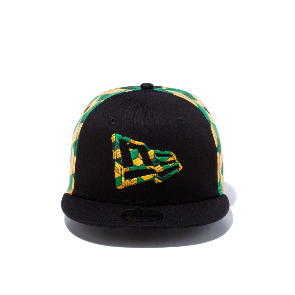 Youth 9FIFTY 鬼滅の刃 冨岡義勇 フラッグロゴ ブラック