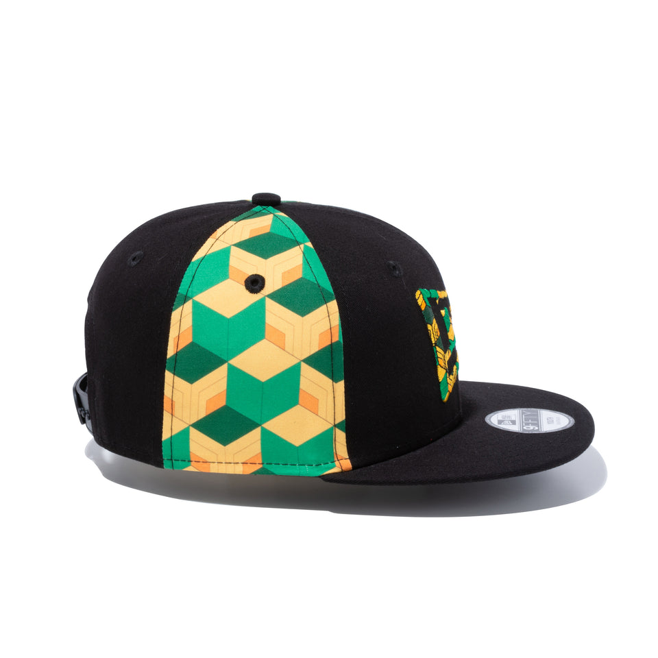 Youth 9FIFTY 鬼滅の刃 冨岡義勇 フラッグロゴ ブラック