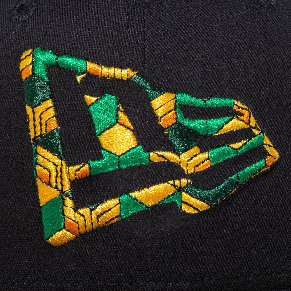 Youth 9FIFTY 鬼滅の刃 冨岡義勇 フラッグロゴ ブラック