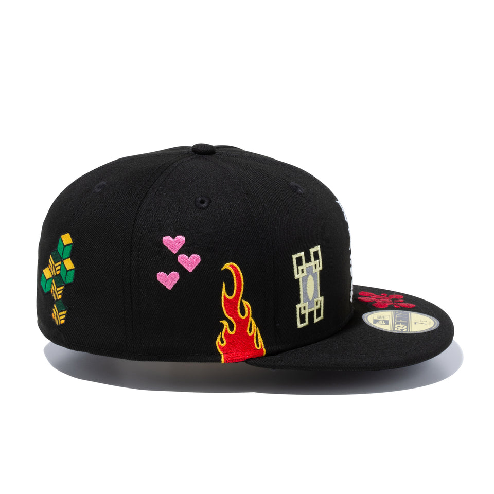 59FIFTY 鬼滅の刃 柱 オールオーバー ブラック