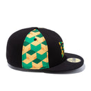 59FIFTY 鬼滅の刃 冨岡義勇 フラッグロゴ ブラック