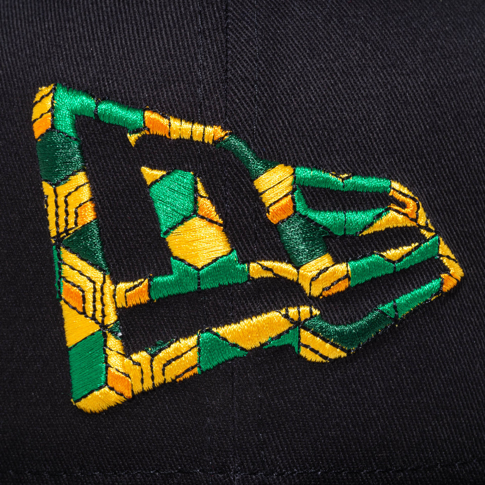 59FIFTY 鬼滅の刃 冨岡義勇 フラッグロゴ ブラック
