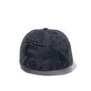 59FIFTY ERIC ELMS エリック・エルムス アートワーク グレー ブラックバイザー