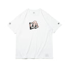 半袖 コットン Tシャツ ERIC ELMS エリック・エルムス フラッグロゴ キルロイ ホワイト リラックスフィット