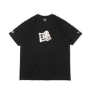 半袖 コットン Tシャツ ERIC ELMS エリック・エルムス フラッグロゴ キルロイ ブラック リラックスフィット