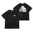 半袖 コットン Tシャツ ERIC ELMS エリック・エルムス ボックスロゴ キルロイ ブラック リラックスフィット