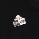 半袖 コットン Tシャツ ERIC ELMS エリック・エルムス ボックスロゴ キルロイ ブラック リラックスフィット
