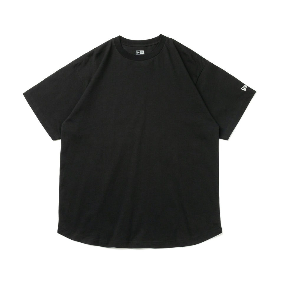 半袖 オーバーサイズド コットン Tシャツ 中澤 瞳 バーコード ブラック × ホワイト