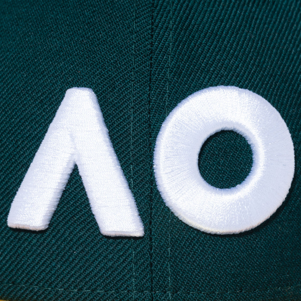 LP 59FIFTY Australian Open NEW ERA Exclusive ダークグリーン/Aゴールド