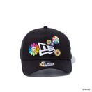 9FORTY A-Frame Trucker TAKASHI MURAKAMI FLOWER FLAG BLACK