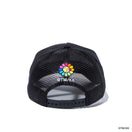 9FORTY A-Frame Trucker TAKASHI MURAKAMI FLOWER FLAG BLACK