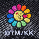 9FORTY A-Frame Trucker TAKASHI MURAKAMI FLOWER FLAG BLACK