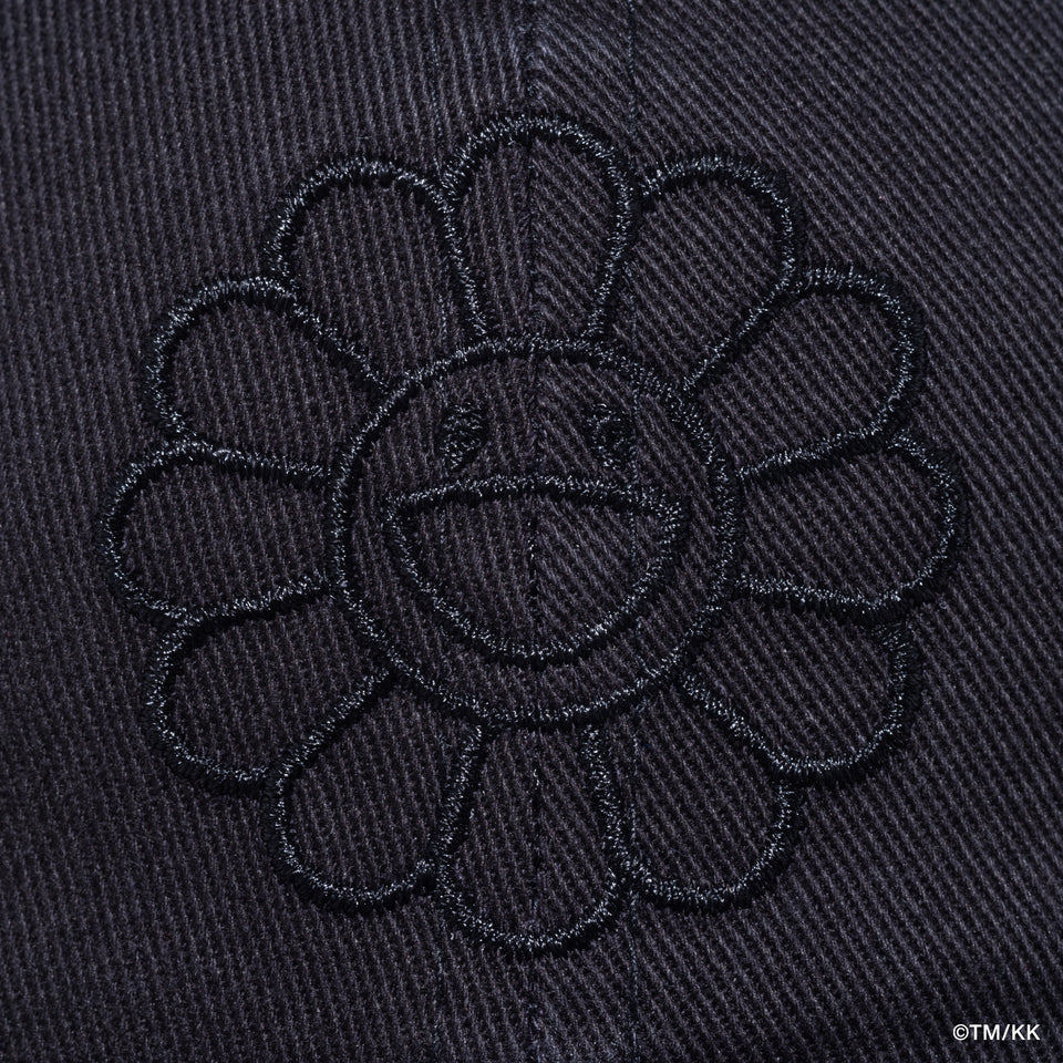 9TWENTY Cloth Strap TAKASHI MURAKAMI FLOWER BLACK BLACK