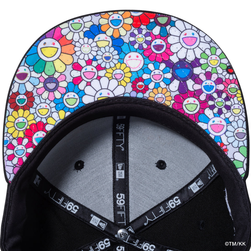59FIFTY TAKASHI MURAKAMI FLOWER FLAG BLACK