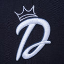 59FIFTY Dogear Records Dロゴ ネイビー グレーアンダーバイザー