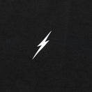 半袖 コットン Tシャツ LIGHTNING BOLT ライトニングボルト 稲妻 ブラック レギュラーフィット