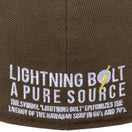 LP 59FIFTY LIGHTNING BOLT ライトニングボルト ブランドロゴ モス