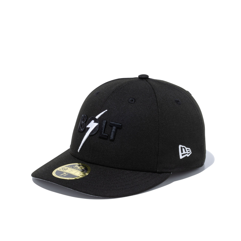 LP 59FIFTY LIGHTNING BOLT ライトニングボルト ブランドロゴ ブラック
