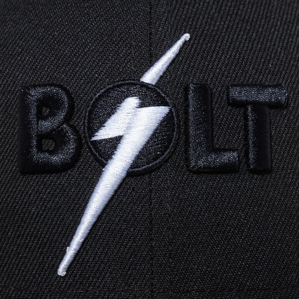 LP 59FIFTY LIGHTNING BOLT ライトニングボルト ブランドロゴ ブラック