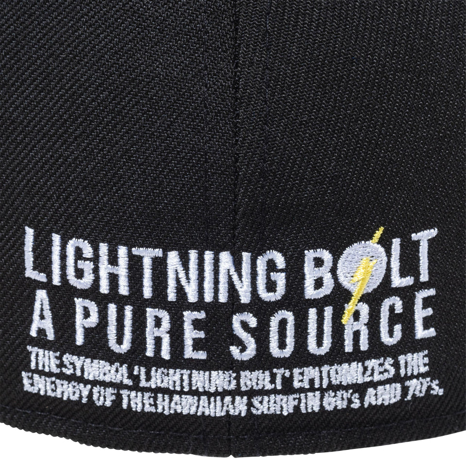 LP 59FIFTY LIGHTNING BOLT ライトニングボルト ブランドロゴ ブラック