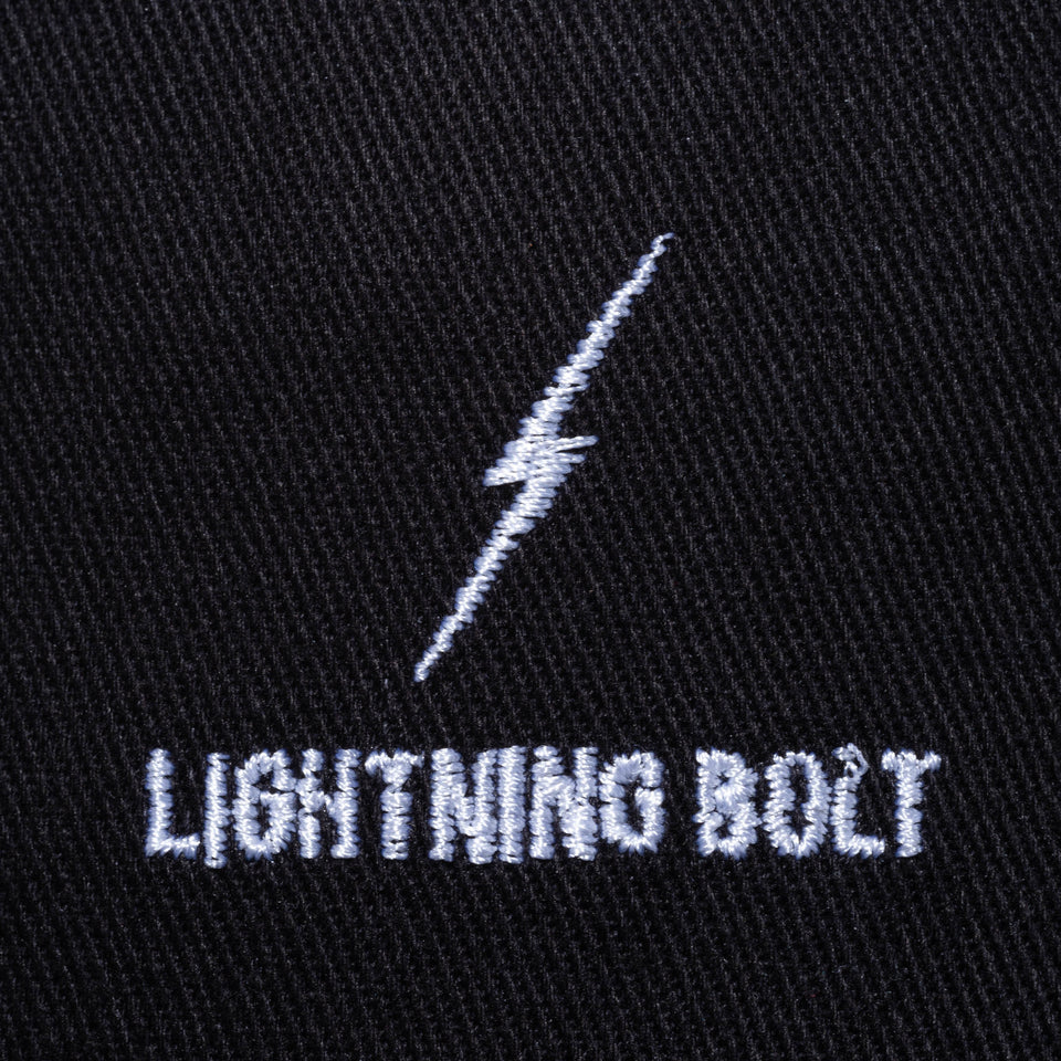 バケット01 LIGHTNING BOLT ライトニングボルト ブランドネーム ブラック