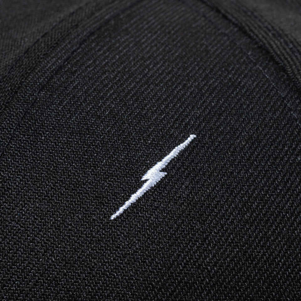 9FIFTY LIGHTNING BOLT ライトニングボルト ブランドネーム ブラック
