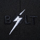 9FIFTY LIGHTNING BOLT ライトニングボルト ブランドネーム ブラック