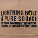 9FORTY A-Frame トラッカー LIGHTNING BOLT ライトニングボルト ブランドフィロソフィー カーキ