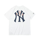 半袖 コットン Tシャツ ニューヨーク・ヤンキース ERIC ELMS エリック・エルムス キルロイ ホワイト リラックスフィット