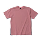 半袖 サイドジップ ポンチ Tシャツ NEW ERA BLACK LABEL ピンク