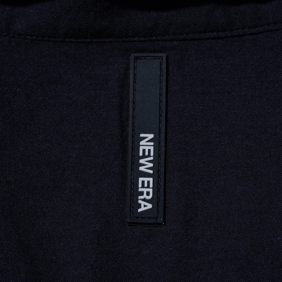 半袖 オープンカラーシャツ NEW ERA BLACK LABEL ブラック