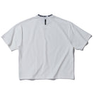 半袖 ジャカードネック ヘビーウェイト Tシャツ NEW ERA BLACK LABEL ホワイト ビッグシルエット