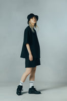 ポンチ ショートパンツ NEW ERA BLACK LABEL ブラック