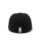 PC 59FIFTY XLARGE x NBA ロサンゼルス・レイカーズ ブラック トゥルーパープルバイザー