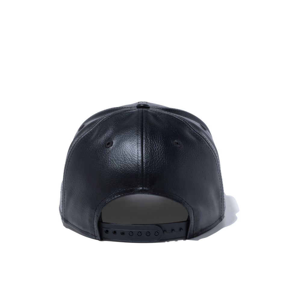 9FIFTY AYA シンセティックレザー ゴールドプレート ブラック