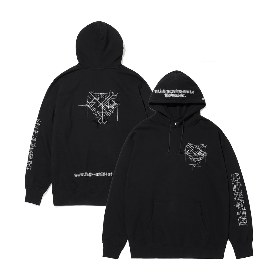 裏毛 スウェット プルオーバーフーディー 読売ジャイアンツ x TAKAHIROMIYASHITATheSoloist. x NEW ERA ブラック/ホワイト