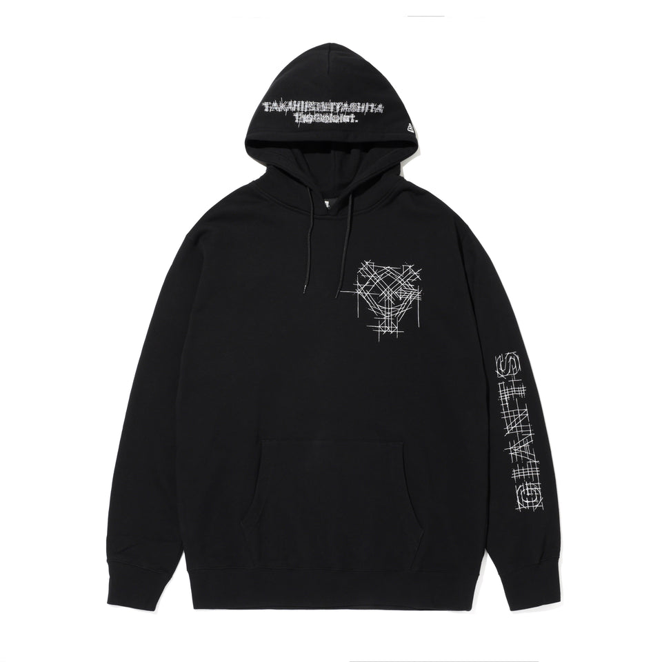 裏毛 スウェット プルオーバーフーディー 読売ジャイアンツ x TAKAHIROMIYASHITATheSoloist. x NEW ERA ブラック/ホワイト