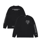 長袖 コットン Tシャツ 読売ジャイアンツ x TAKAHIROMIYASHITATheSoloist. x NEW ERA ブラック/ホワイト レギュラーフィット