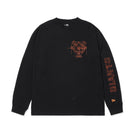 長袖 コットン Tシャツ 読売ジャイアンツ x TAKAHIROMIYASHITATheSoloist. x NEW ERA ブラック/オレンジ レギュラーフィット