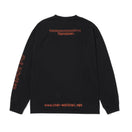 長袖 コットン Tシャツ 読売ジャイアンツ x TAKAHIROMIYASHITATheSoloist. x NEW ERA ブラック/オレンジ レギュラーフィット