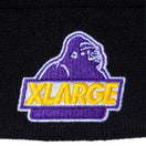 ベーシック カフニット XLARGE x NBA ロサンゼルス・レイカーズ ブラック