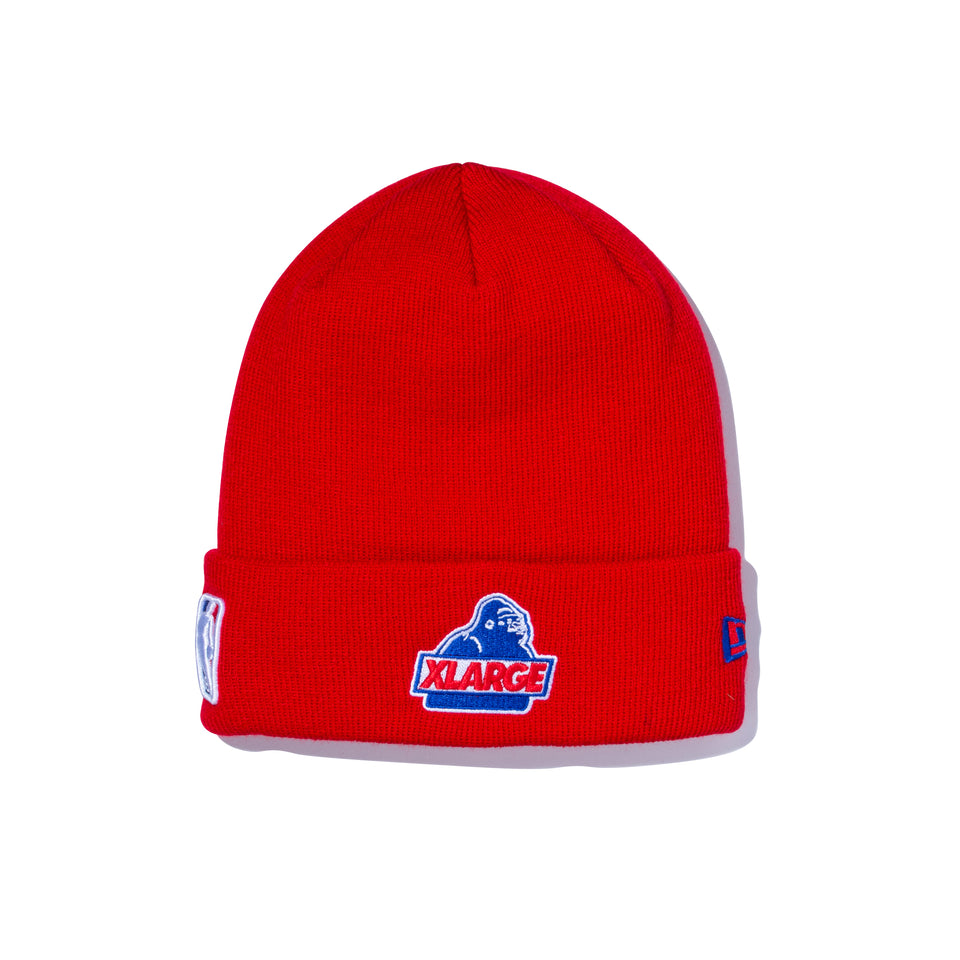 ベーシック カフニット XLARGE x NBA ロサンゼルス・クリッパーズ スカーレット