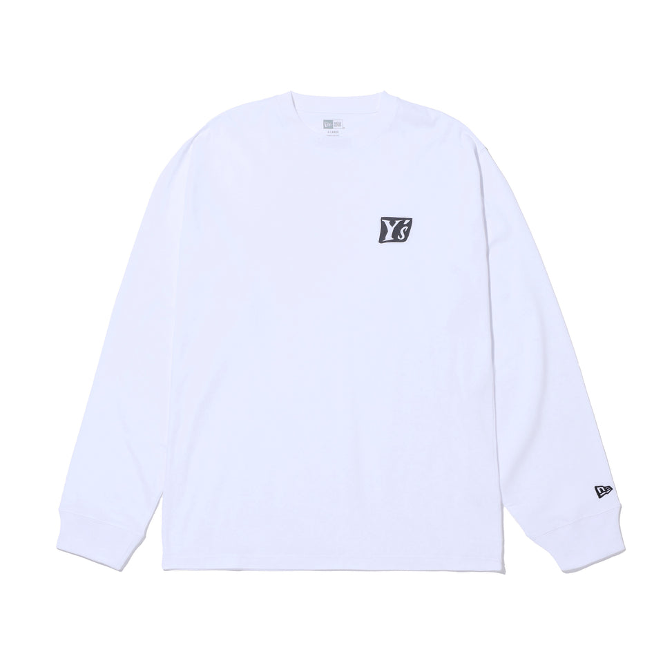 長袖 コットン Tシャツ Y's SS22 アイコン ホワイト レギュラーフィット