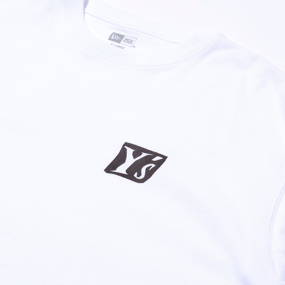 長袖 コットン Tシャツ Y's SS22 アイコン ホワイト レギュラーフィット