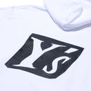裏毛 プルオーバーフーディー Y's SS22 アイコン ホワイト