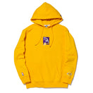 裏毛 スウェット プルオーバーフーディー XLARGE x NBA ロサンゼルス・レイカーズ イエロー