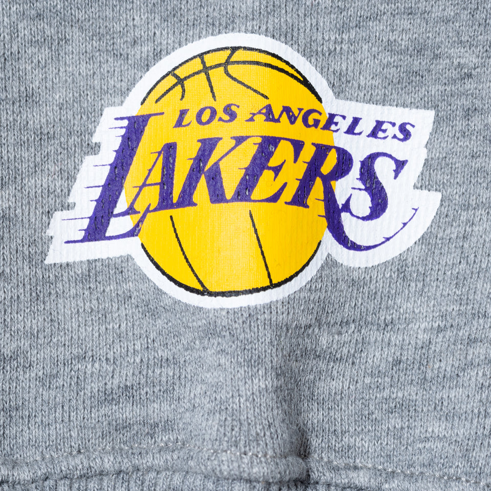 裏毛 スウェット プルオーバーフーディー XLARGE x NBA ロサンゼルス・レイカーズ グレー