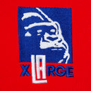 裏毛 スウェット プルオーバーフーディー XLARGE x NBA ロサンゼルス・クリッパーズ レッド