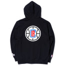 裏毛 スウェット プルオーバーフーディー XLARGE x NBA ロサンゼルス・クリッパーズ ブラック