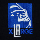 裏毛 スウェット プルオーバーフーディー XLARGE x NBA ロサンゼルス・クリッパーズ ブラック